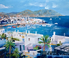 Isle be all White (mykonos harbour)
