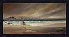 A Cloudy Day at the Beach (Framed)