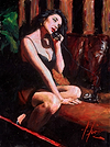 Eugenia with Phone II