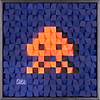 Space Invader (orange)