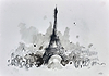 Eiffel Tower I (sketch)