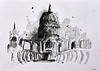 St Paul's Cathedral IV (sketch)