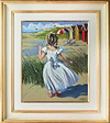 Idyllic Days by the Sea (Framed)