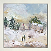 Winter Walk II (Framed)
