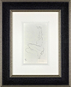 Julia Reaching Up (Framed)