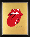 Rolling Stones Logo (Framed)