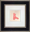 Red wash I (Framed)