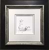 Best Day of My Life, Balancing Dog (Sketch) (Framed)