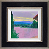 Dusk At Massignan (Framed)