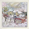 Winter Farm (Framed)