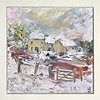 Winter Farm (Framed)