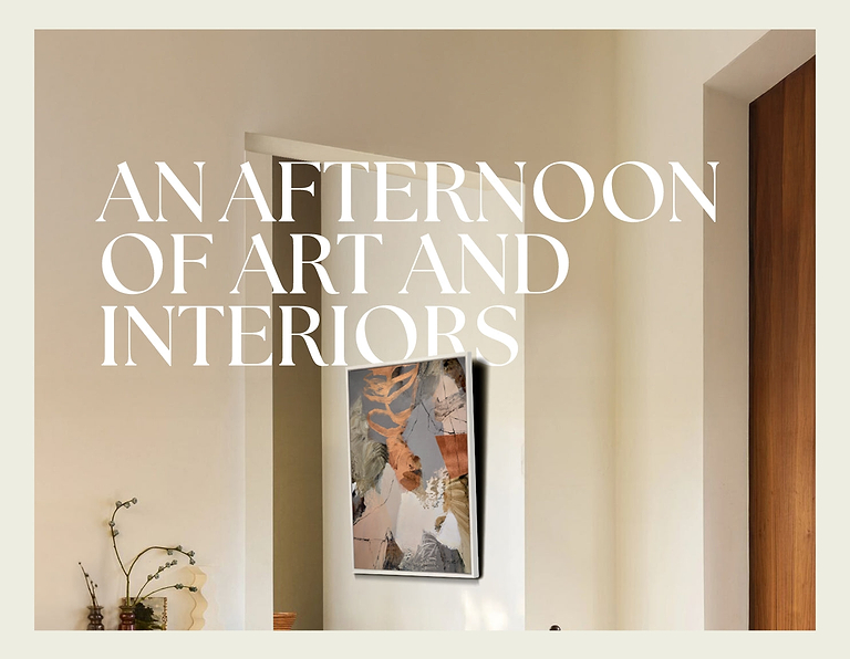 Clarendon Fine Art x Fired Earth: An afternoon of art and interiors