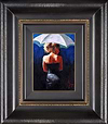 Woman With White Umbrella
