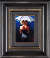 Woman With White Umbrella