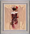 Burgandy And White Dress Ascot Study