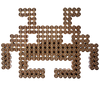 Large Invader (Gold)