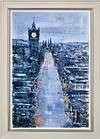 Dusk On Princes Street, Edinburgh
