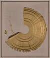 Mini Brushstroke Bronze II