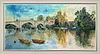 Buses On Bridges, Boats On Water, Richmond, London