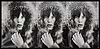 Mick Jagger Triptych, 2023 Stones White