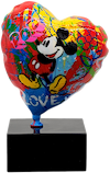 Mickey Balloon Heart