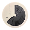 Large Brushstroke Circle Black