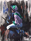 Jockey in Pink