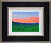Cold hands, warm skies (Framed)