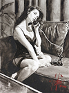 Eugenia with Phone