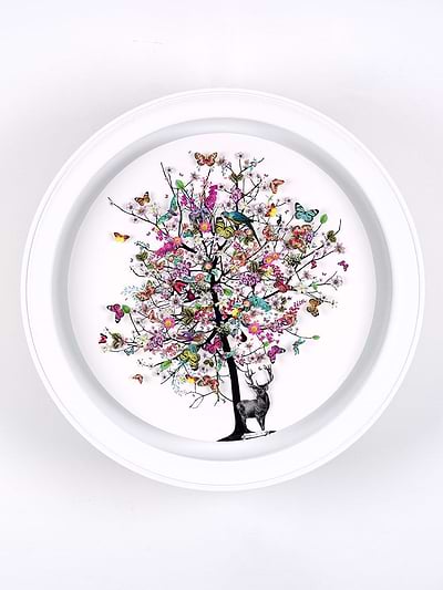 Circular Tree Pink
