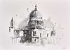 St Paul's Cathedral II (sketch)