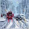 Winter Commute, London