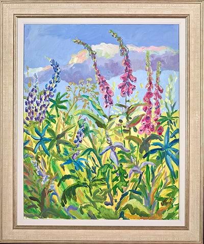 Dancing Foxgloves