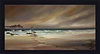 A Cloudy Day at the Beach (Framed)