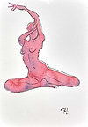 Rebecca Stretching