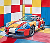 Mondrian Style 2018 Porsche 911