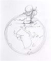 Love Makes The World Go Round, Earth III (Sketch)