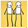 Holding Hands (Yellow)