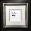 Garden Party Dog Study (Framed)