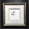 Garden Party Dog Study (Framed)