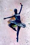 Ballerina Rose (Silver & Pink)