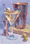 Martini and Olives