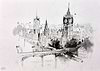 Elizabeth Tower ,London III (sketch)