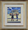 Treats on the Beach (Framed)