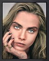 Cara Delevingne (Framed)
