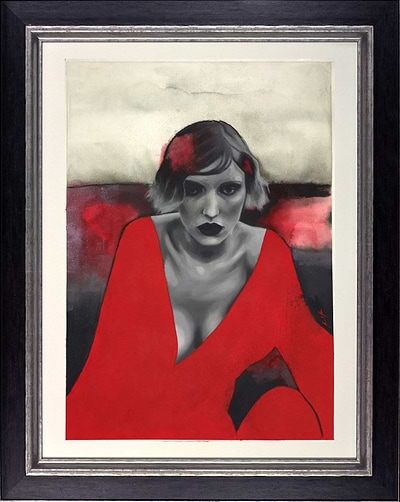 Red is my Colour (Framed)