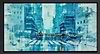 New York fading blue VIII (Framed)