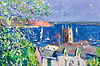 Spring breeze across the harbour, Falmouth
