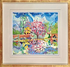 Tamerisk Tree Reflections Foxhill (Framed)