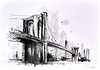 Brooklyn Bridge II (sketch)